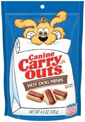 Canine Carry Outs Dog Treat, Beef