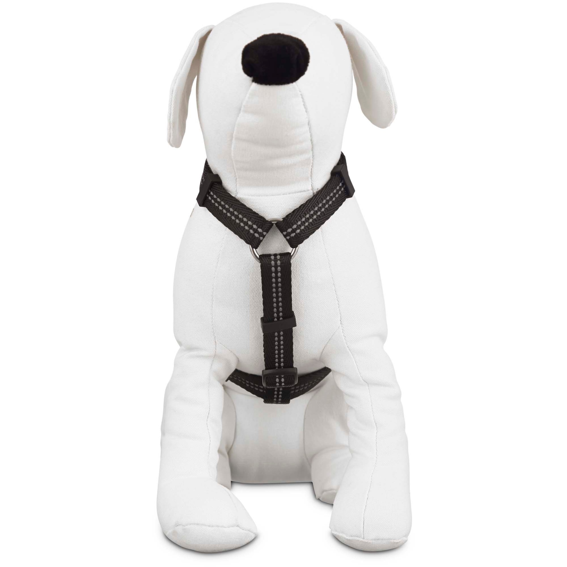 slide 1 of 1, Good2Go Reflective Adjustable Dog Harness in Black, MED