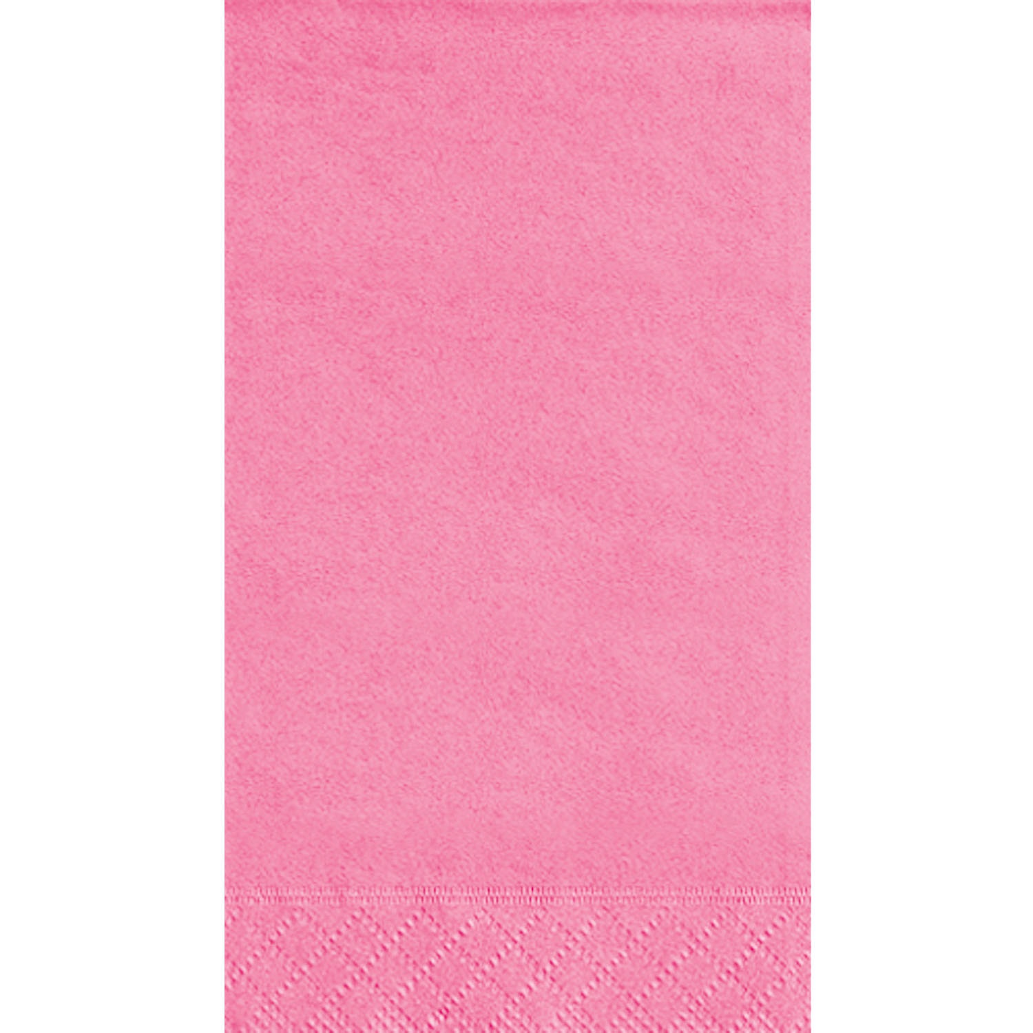 slide 1 of 1, Premier Stylz 2-Ply Solid Pink Paper Guest Napkins, 40 ct