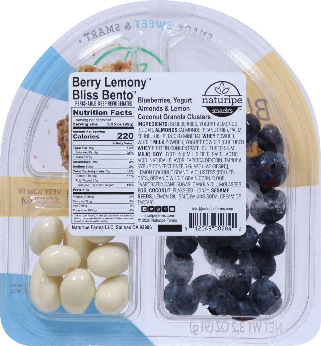 slide 8 of 12, Naturipe Bliss Bento Berry Lemony Snacks 3.2 oz, 3.2 oz