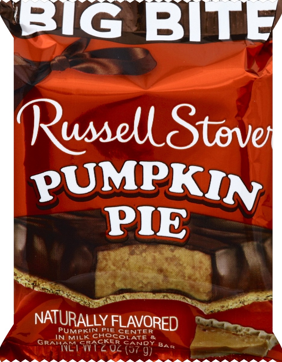 slide 2 of 5, Russell Stover Candy Bar, Pumpkin Pie, Big Bite, 2 oz