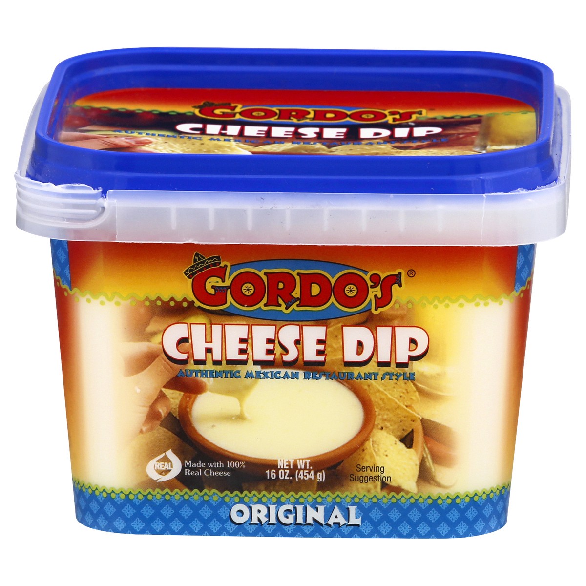 slide 1 of 25, Gordo's Original Cheese Dip 16 oz, 16 oz