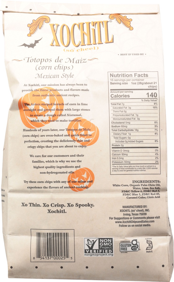 slide 5 of 9, Xochitl Mexican Style Thin & Crispy Sea Salt Corn Chips 16 oz, 16 oz