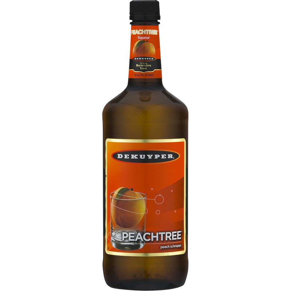 slide 1 of 1, Dekuyper Peachtree, 1 liter