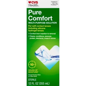 slide 1 of 1, CVS Health Pure Comfort Multi Purpose Solution, 12 oz
