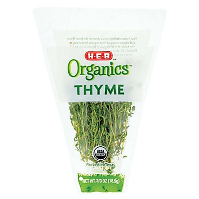 slide 1 of 1, H-E-B Organics Thyme, 1 ct