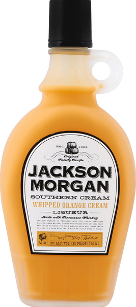 slide 1 of 1, Jackson Morgan Orange Cream Liqueur, 750 ml