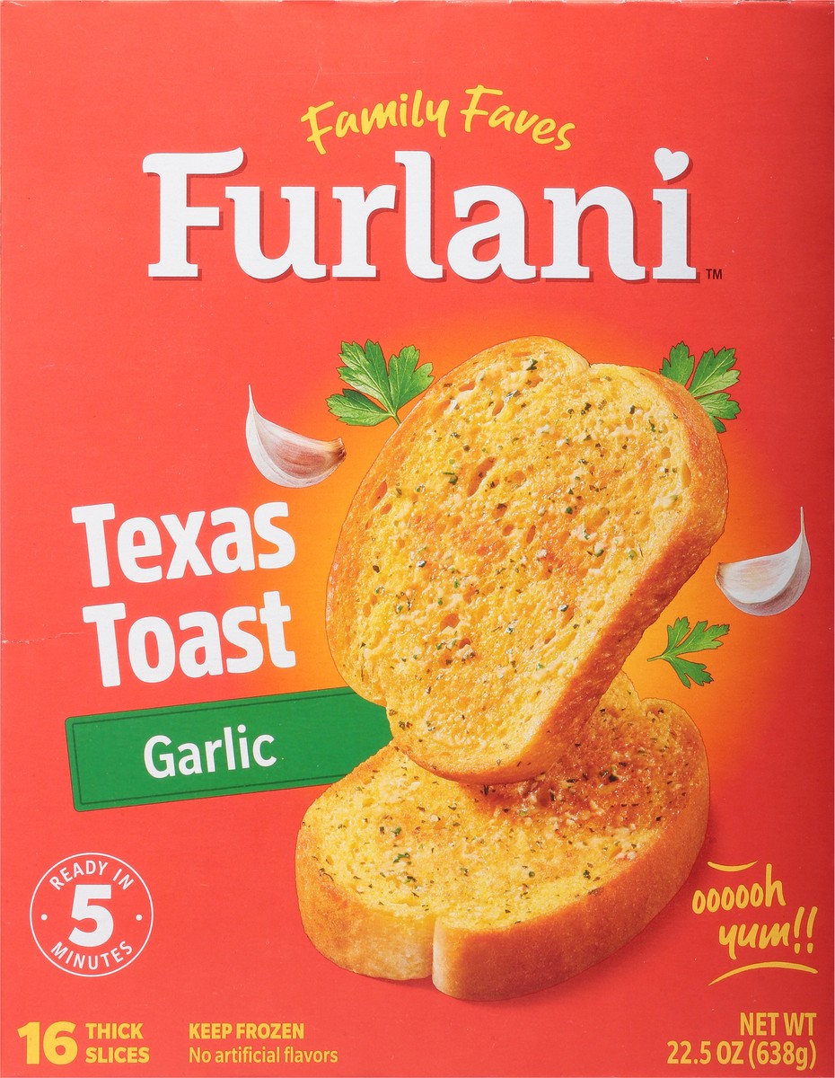 slide 8 of 9, Furlani Garlic Texas Toast 16 ea, 16 ct