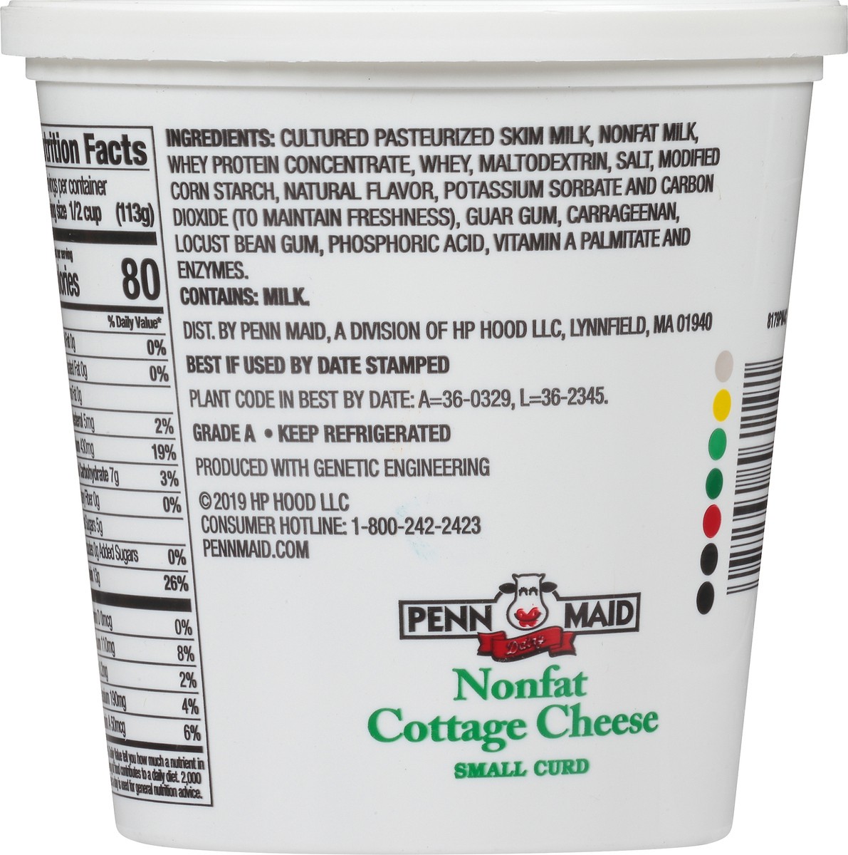 slide 8 of 8, Penn Maid Nonfat Cottage Cheese, 24 oz, 24 oz