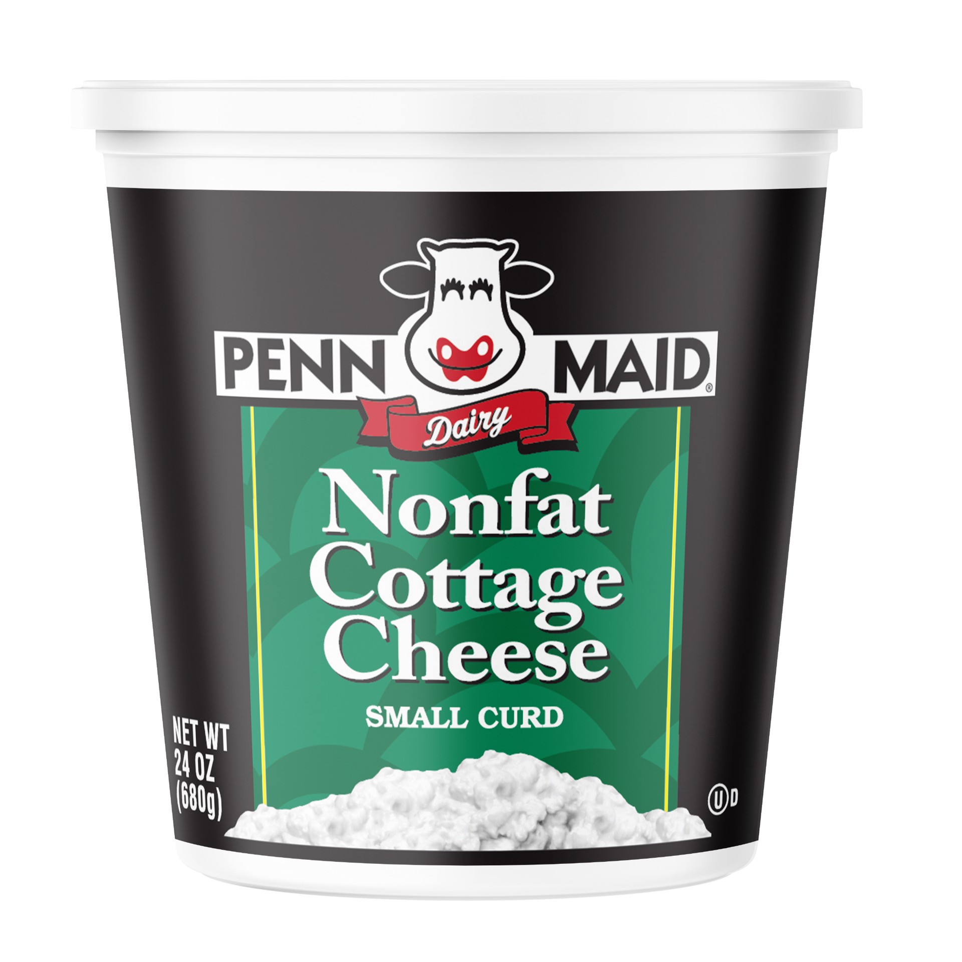 slide 1 of 8, Penn Maid Nonfat Cottage Cheese, 24 oz, 24 oz