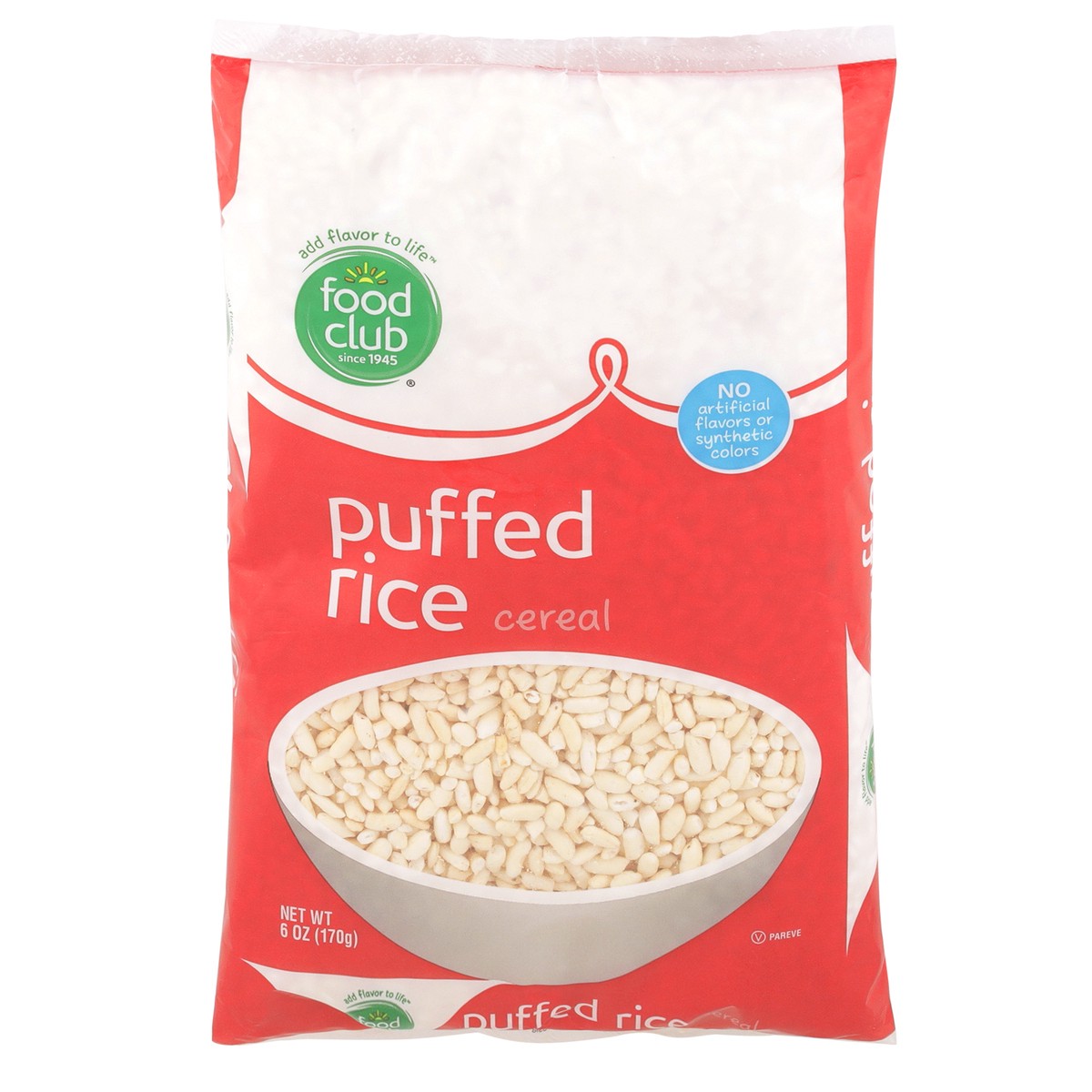 slide 1 of 9, Food Club Puffed Rice Cereal, 6 oz