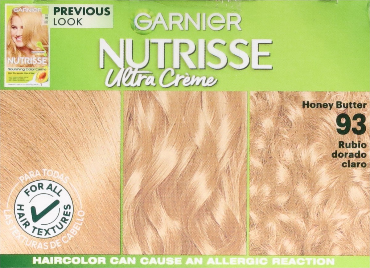 slide 4 of 11, Garnier Light Golden Blonde 93 Ultra Creme Permanent Hair Color 1 ea, 1 ct