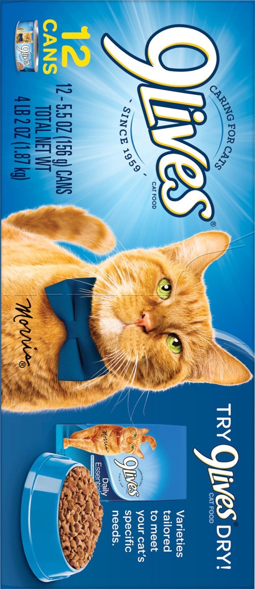 slide 2 of 7, 1/66Oz 9Lives Pate Fvrts Varp, 12 ct