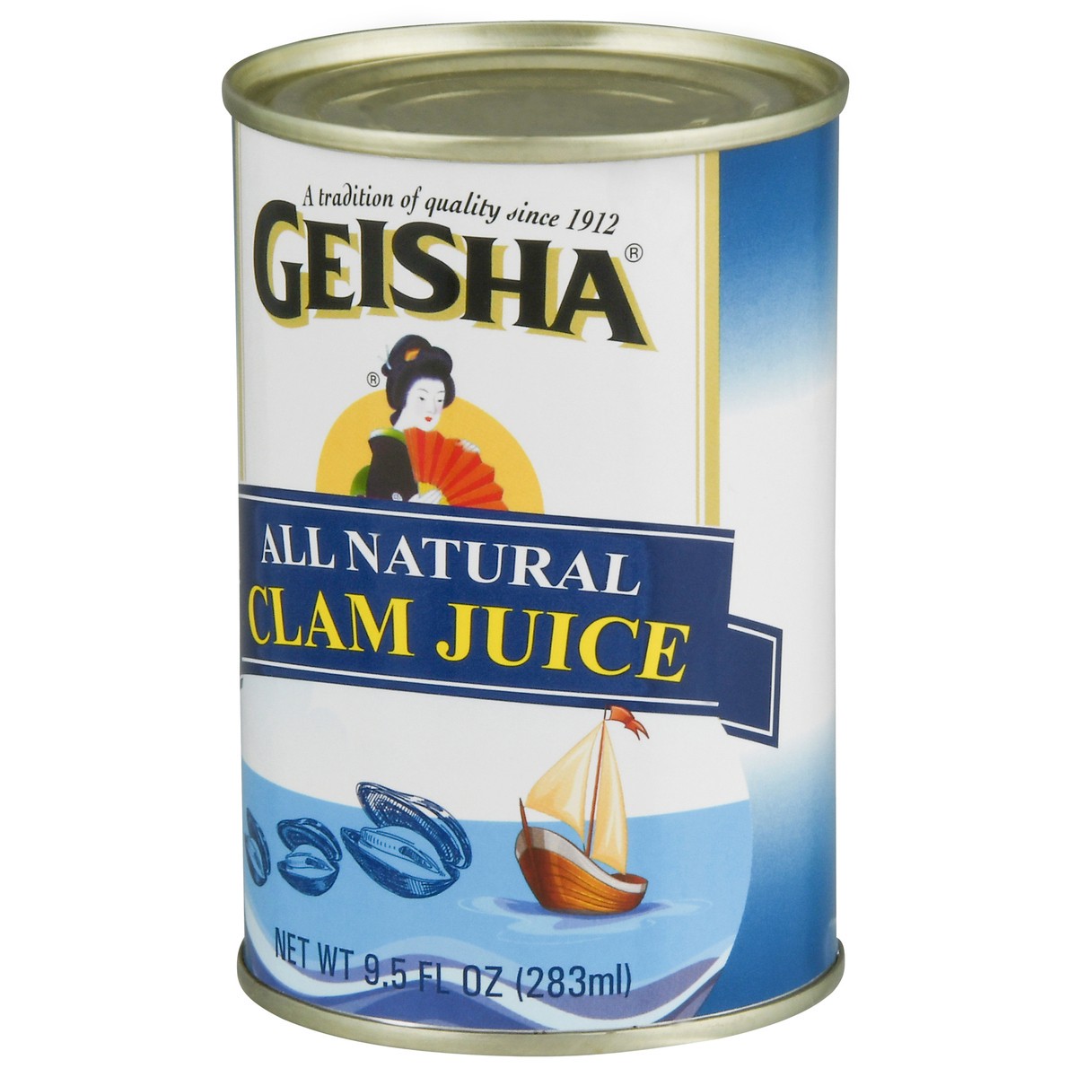 slide 8 of 9, Geisha All Natural Clam Juice 9.5 fl oz, 9.5 fl oz