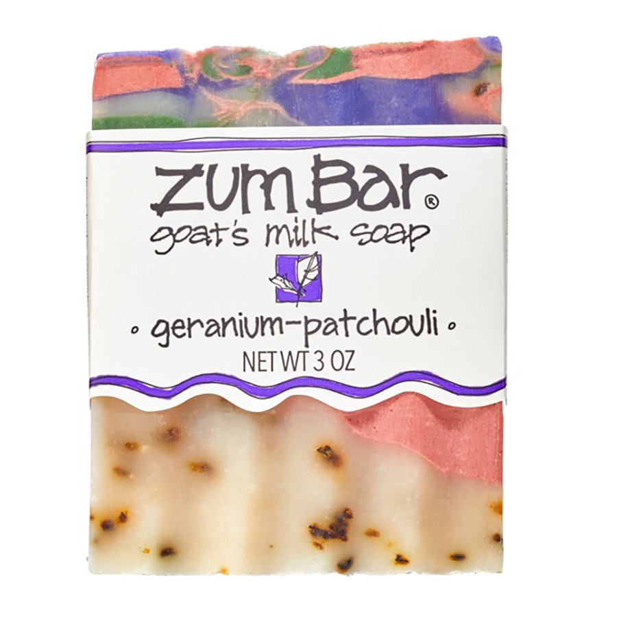 slide 1 of 1, Zum Bar Goat's Milk Geranium-Patchouli Soap 3 oz, 3 oz