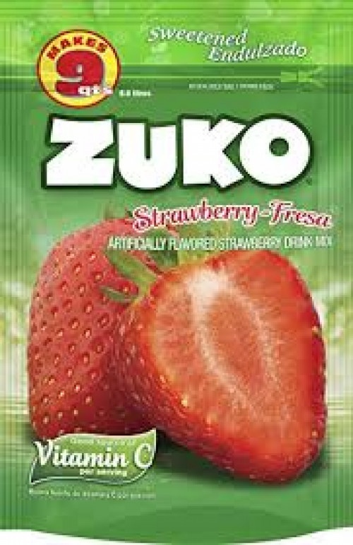 slide 1 of 1, Zuko Instant Powder Drink, Strawberry - 14.1 oz, 14.1 oz