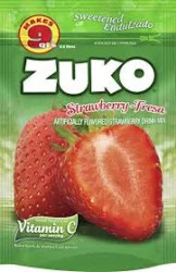 Zuko Instant Powder Drink, Strawberry - 14.1 oz