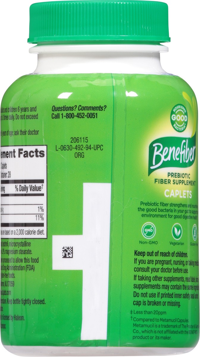 slide 13 of 13, Benefiber Caplets 84Ct, 84 ct