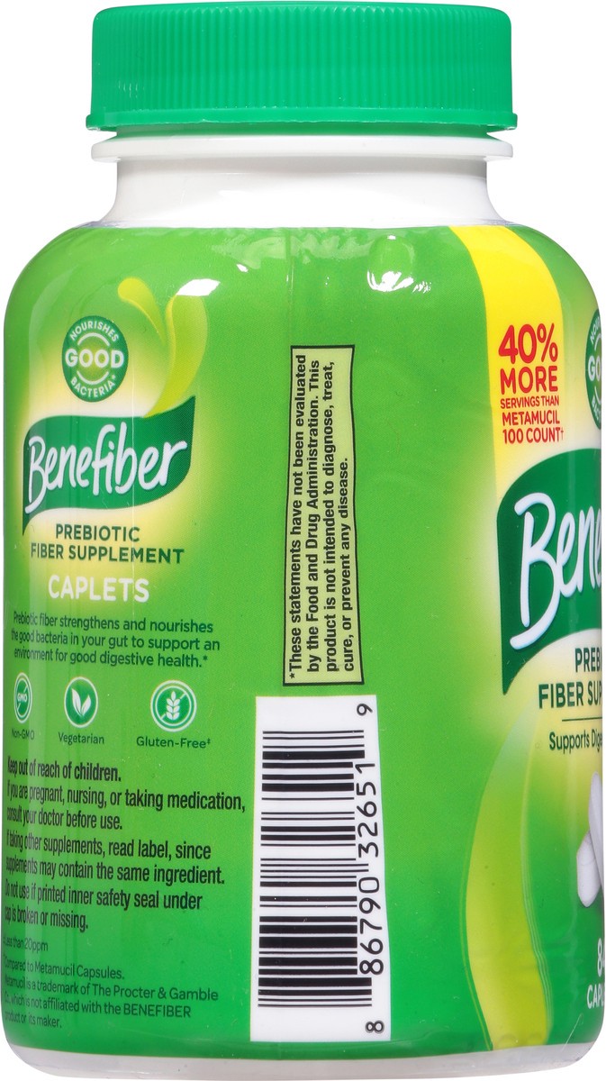 slide 5 of 13, Benefiber Caplets 84Ct, 84 ct