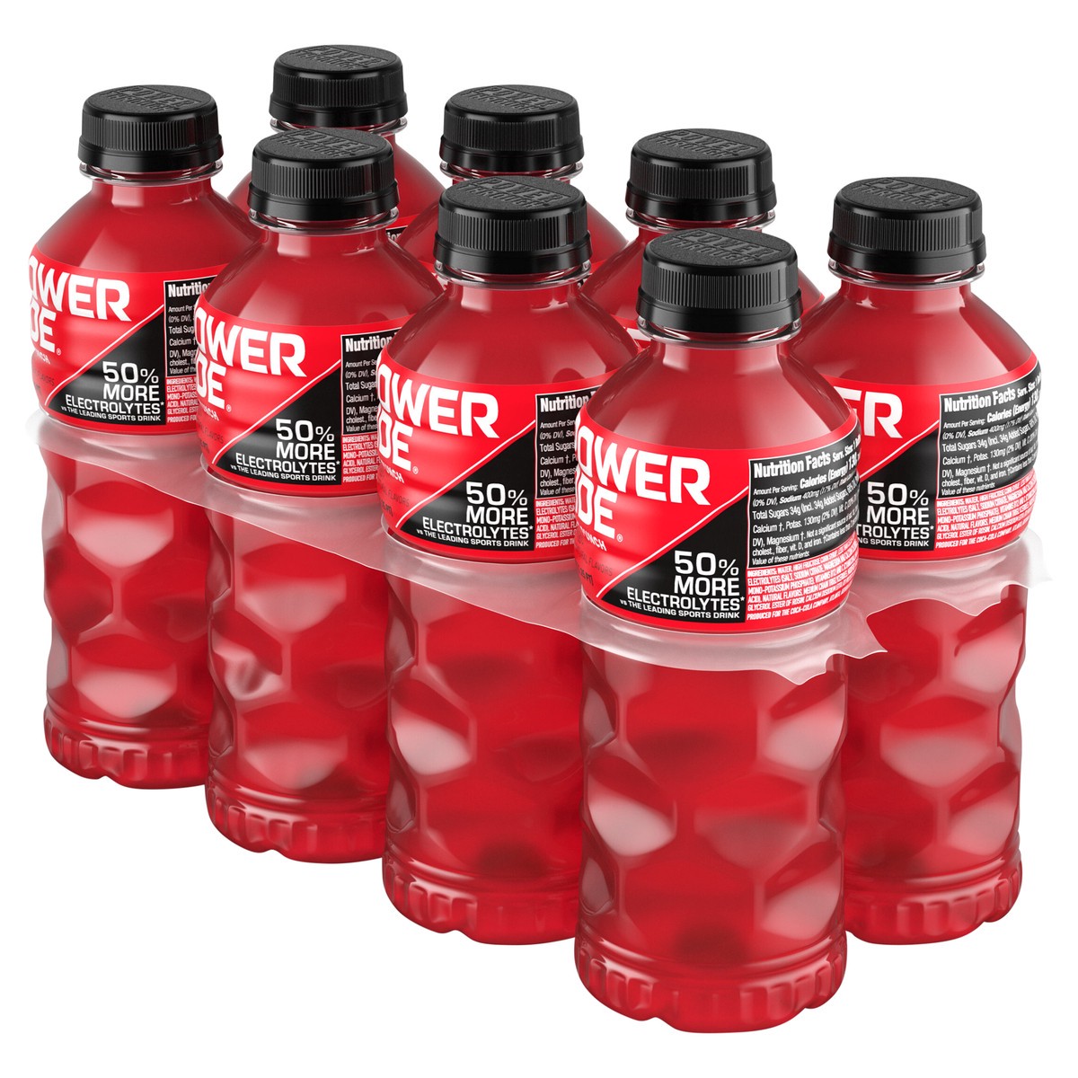 slide 3 of 9, POWERADE Fruit Punch Bottles- 8 ct, 8 ct