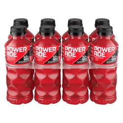 POWERADE Fruit Punch Bottles, 20 fl oz, 8 Pack
