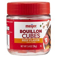 slide 4 of 21, Meijer Bouillon Beef Cubes, 25 ct