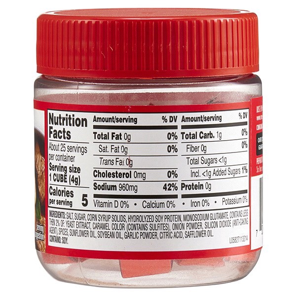 slide 11 of 21, Meijer Bouillon Beef Cubes, 25 ct