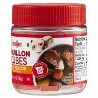 slide 16 of 21, Meijer Bouillon Beef Cubes, 25 ct