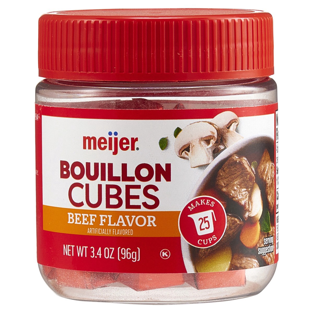 slide 14 of 21, Meijer Bouillon Beef Cubes, 25 ct