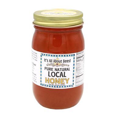 slide 1 of 1, It's All About Bees! Local Honey, 24 oz