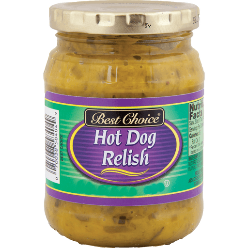 slide 1 of 1, Best Choice Hot Dog Relish, 8 oz