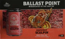 Ballast Point Sculpin Grapefruit India Pale Ale Beer 6 ea