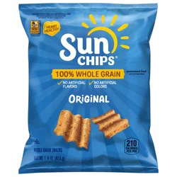 SunChips Whole Grain Snacks Original 1 1/2 Oz