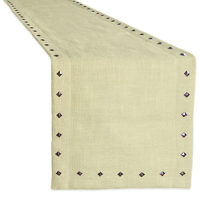 slide 1 of 1, Monroe Studded Woven and Crafted Runner - Ivory, 72 in