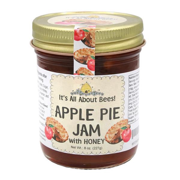 slide 1 of 1, It's All About Bees! Apple Pie Jam With Honey, 8 oz