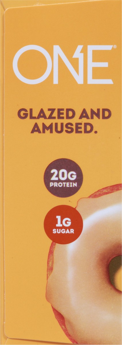 slide 6 of 9, ONE Maple Glazed Doughnut Flavored Protein Bars, 2.12 oz (4 Count), 4 ct