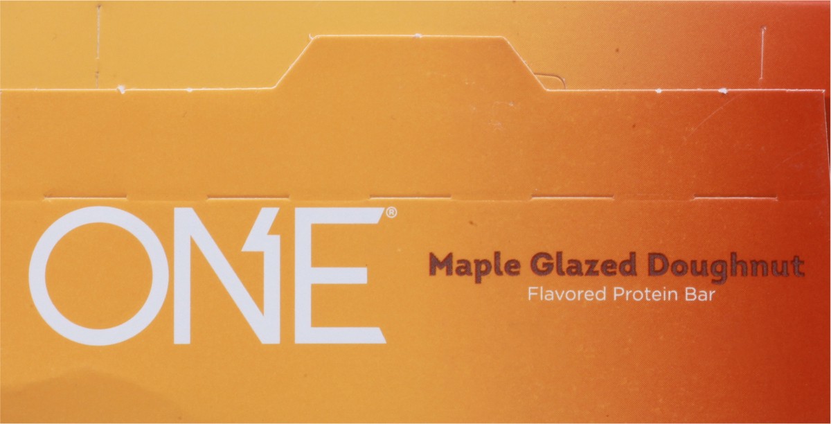slide 5 of 9, ONE Maple Glazed Doughnut Flavored Protein Bars, 2.12 oz (4 Count), 4 ct