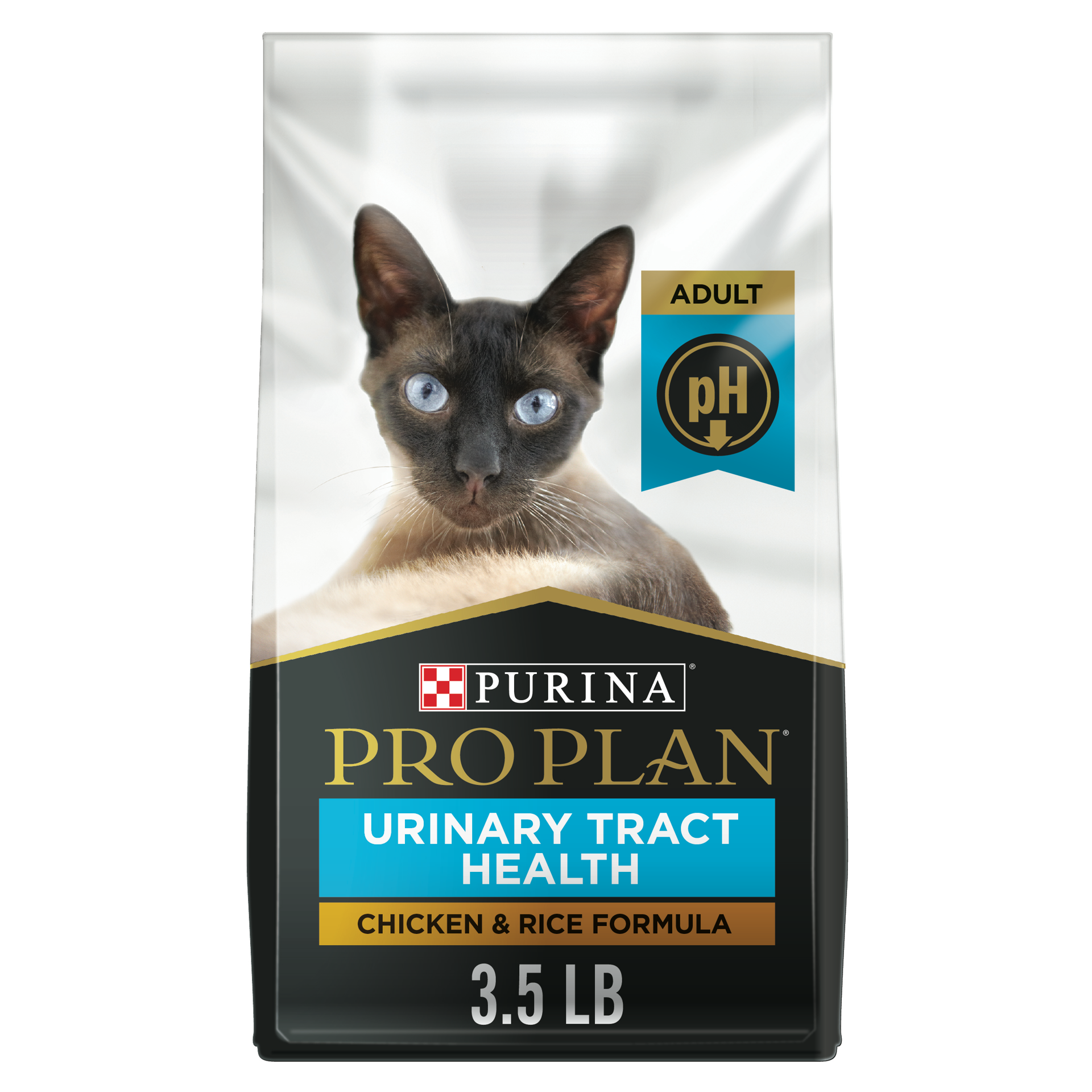 slide 1 of 8, Pro Plan Purina Pro Plan Urinary Tract Cat Food, Chicken and Rice Formula, 3.5 lb