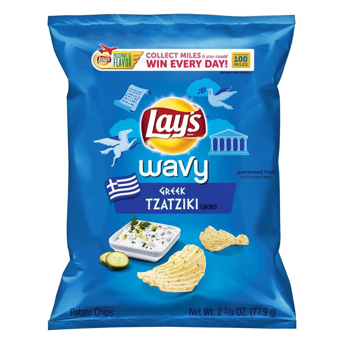 slide 1 of 5, Lay's Lays Greek Tzatzikki 1Pk, 2.75 oz