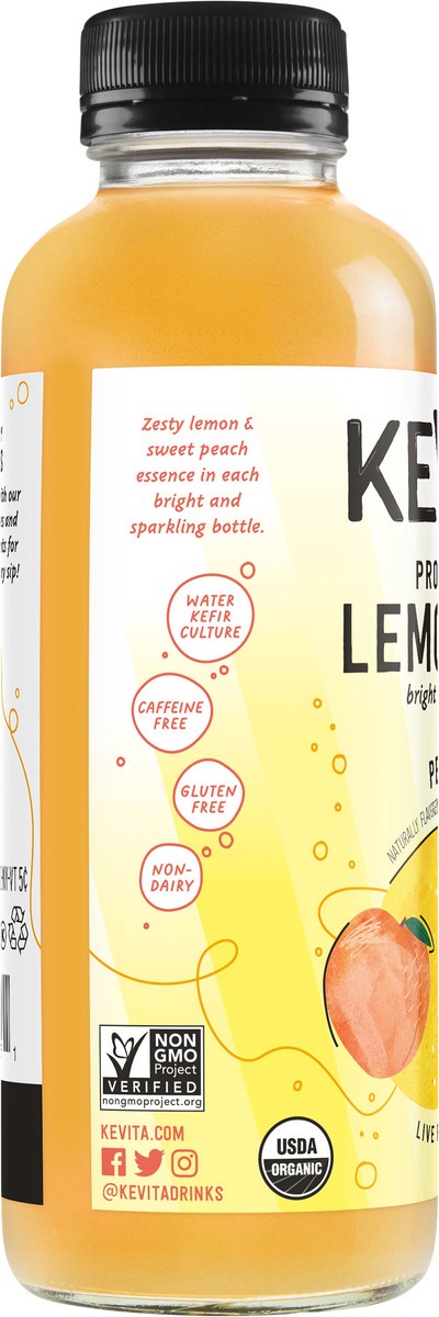 slide 6 of 8, KeVita Lemonade, 15.2 oz