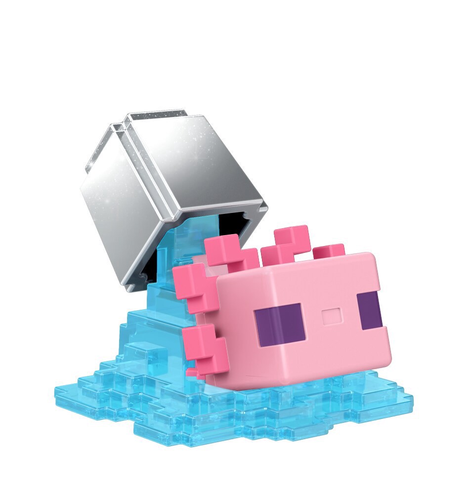 slide 6 of 6, Mattel Minecraft Mini Mode Spawn Egg Figure, 1 ct