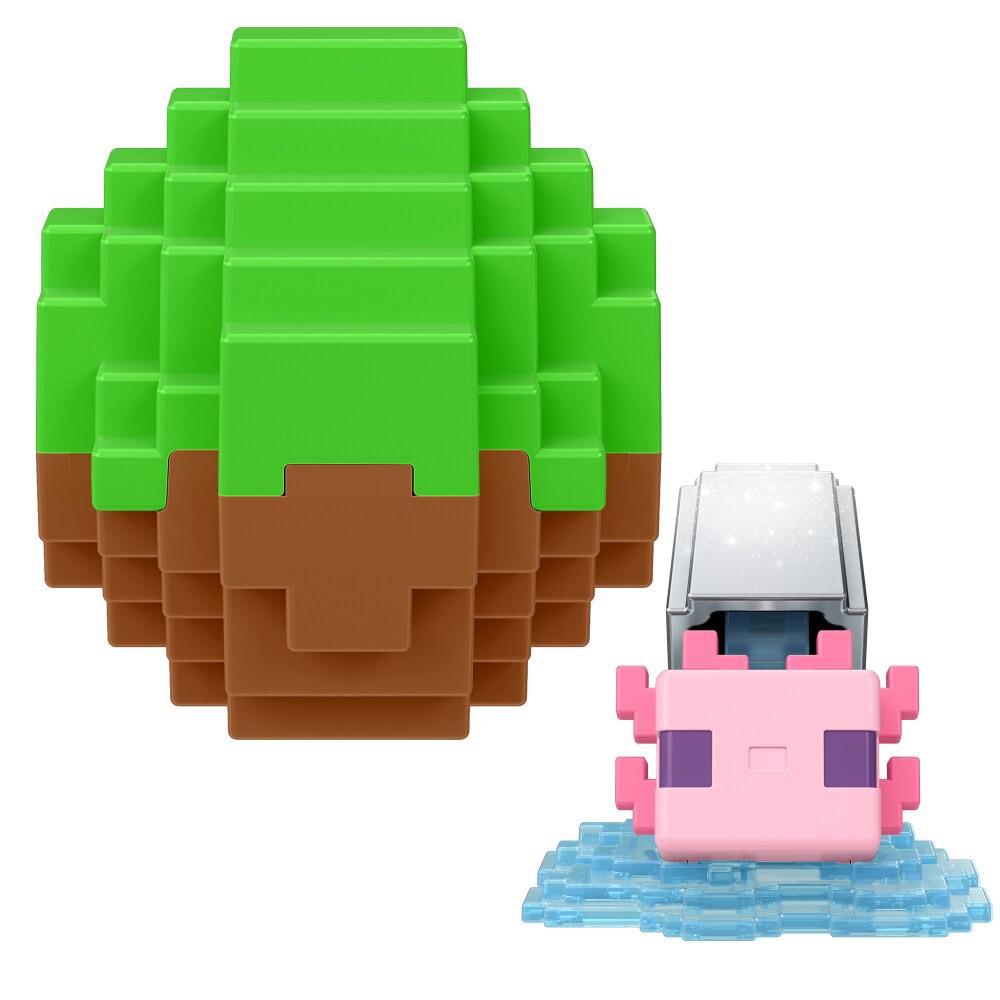 slide 5 of 6, Mattel Minecraft Mini Mode Spawn Egg Figure, 1 ct