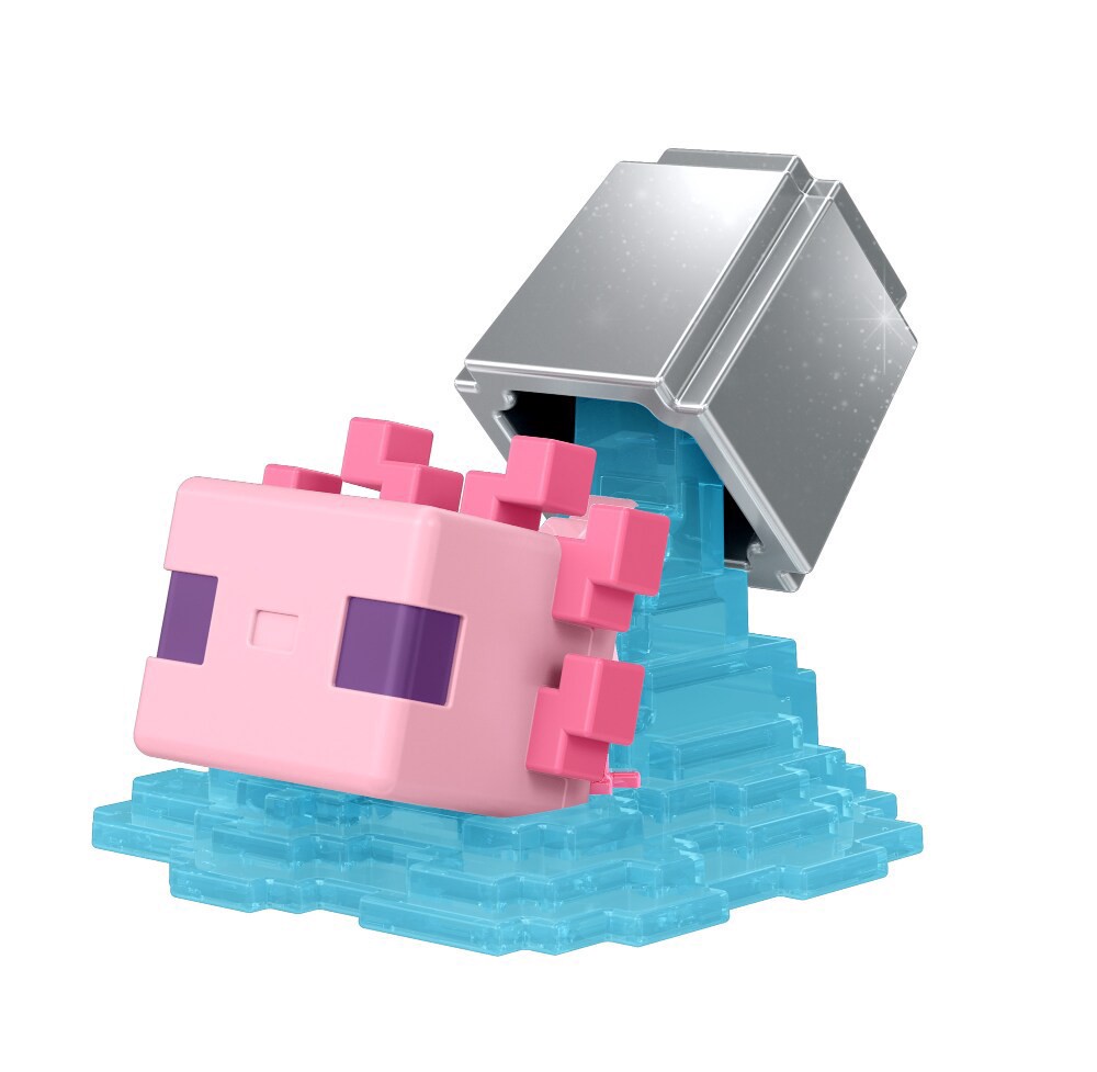 slide 2 of 6, Mattel Minecraft Mini Mode Spawn Egg Figure, 1 ct