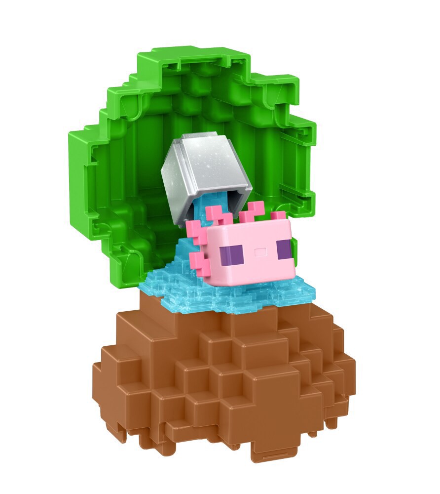 slide 3 of 6, Mattel Minecraft Mini Mode Spawn Egg Figure, 1 ct