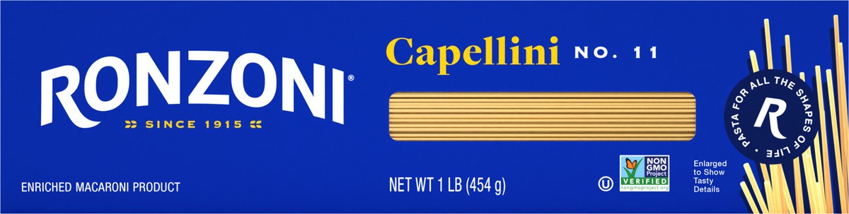 slide 4 of 9, Ronzoni Capellini, 1 lb