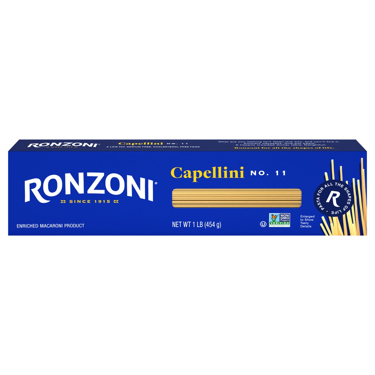 slide 1 of 9, Ronzoni Capellini, 1 lb