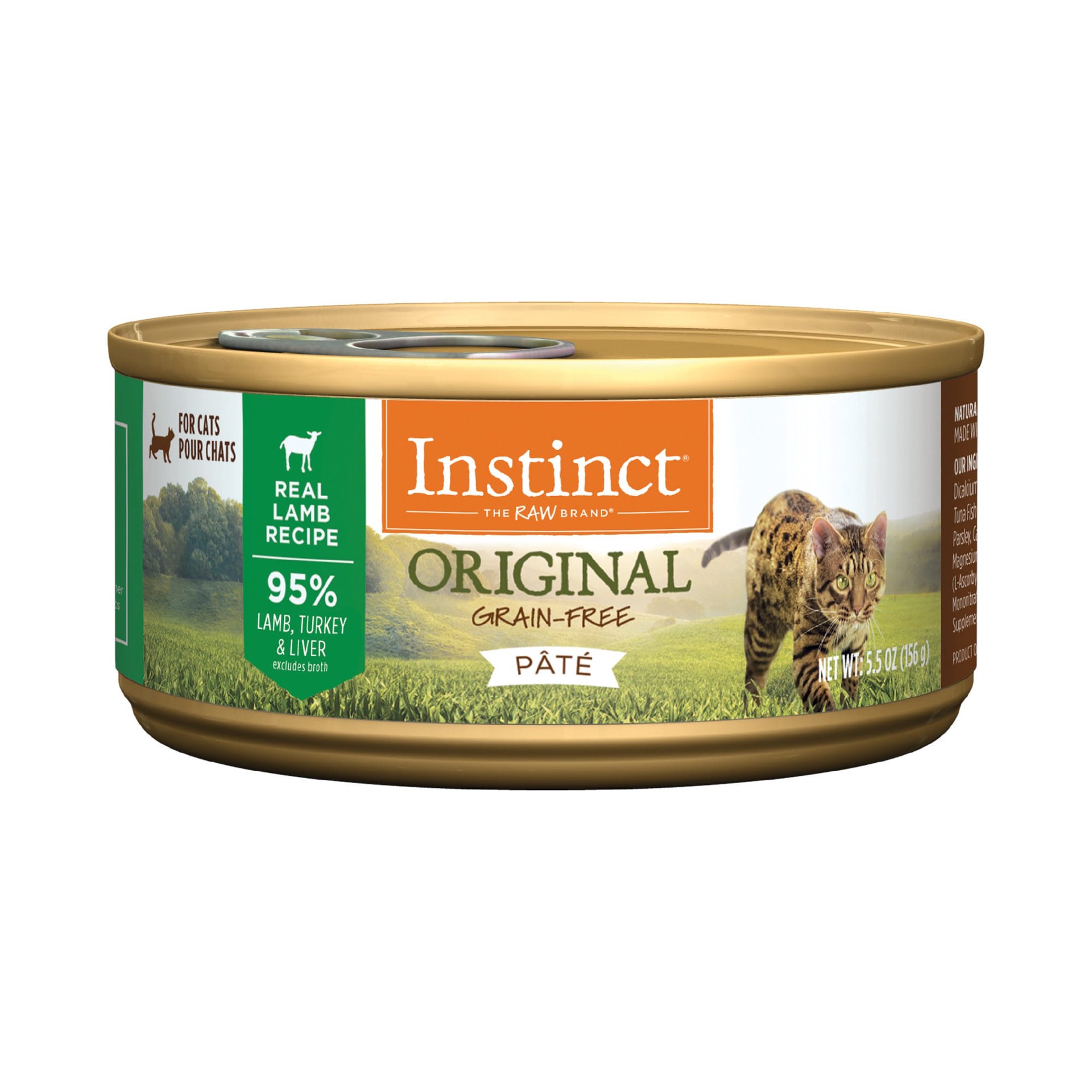 slide 1 of 1, Nature's Variety Instinct Grain-Free Lamb Canned Cat Food, 5.5 oz