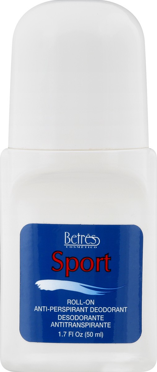 slide 10 of 12, Betres Cosmetico Sport Roll-On Anti-Perspirarant Deodorant 1.7 oz, 1 ct