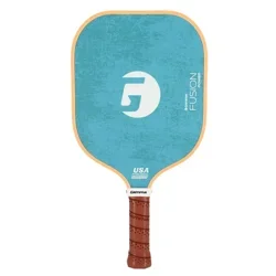 Gamma Fusion React Pickleball Paddle - Extra-Wide Composite Fiberglass Surface