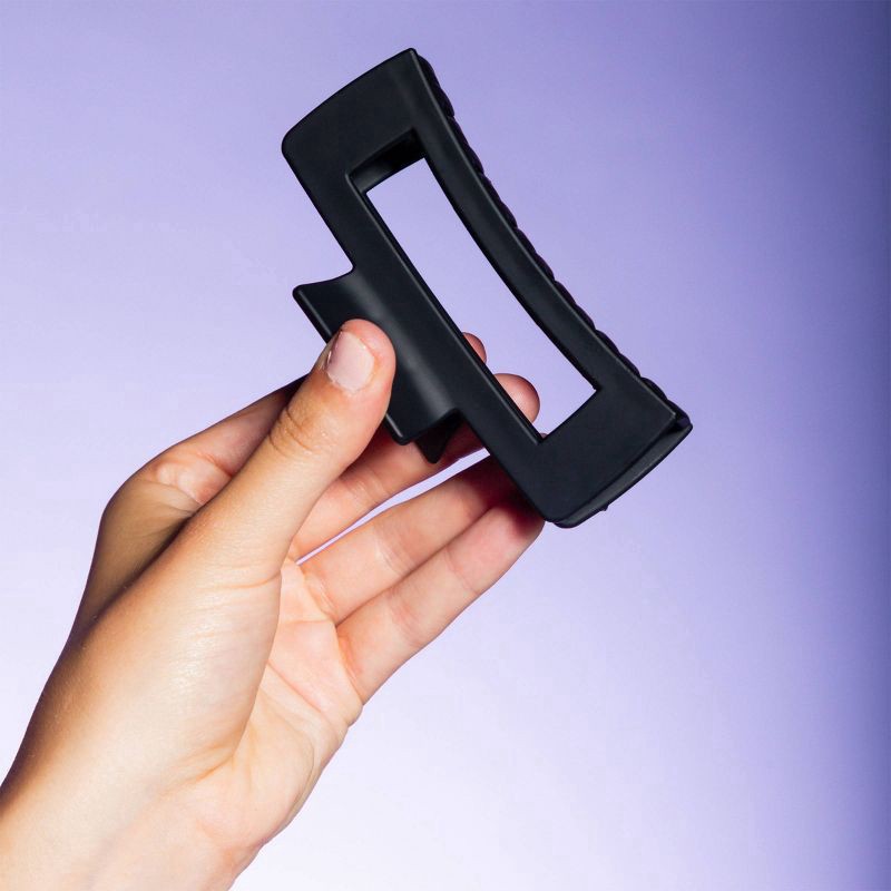 slide 8 of 8, Gimme Thick Hair Rectangle Claw Clips 2Pk, 1 ct